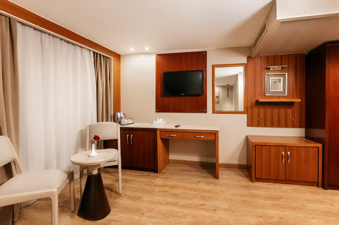 Cabin aboard the MS Alma Nile Cruise Nile cruise